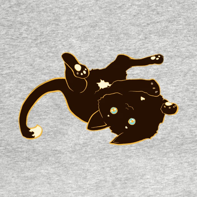 Shelter Cats - Chocolate Dot by FishWithATopHat